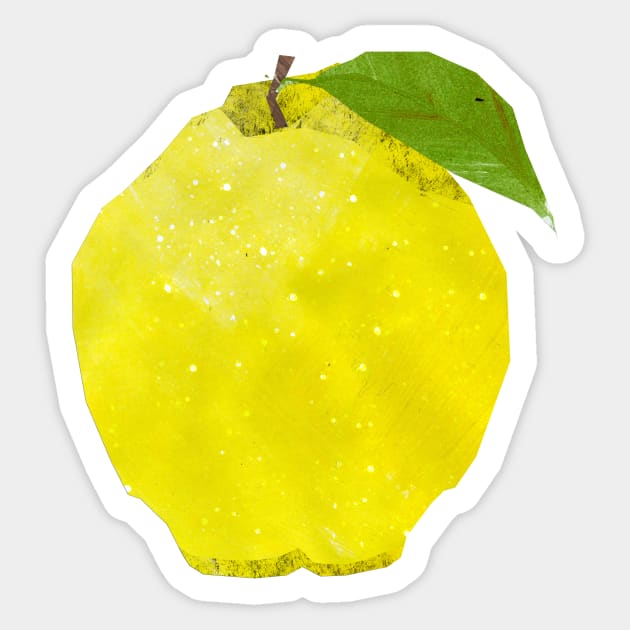 Quince Sticker by Babban Gaelg